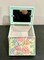 Light Green Floral Painted Vintage Jewelry Box product 4